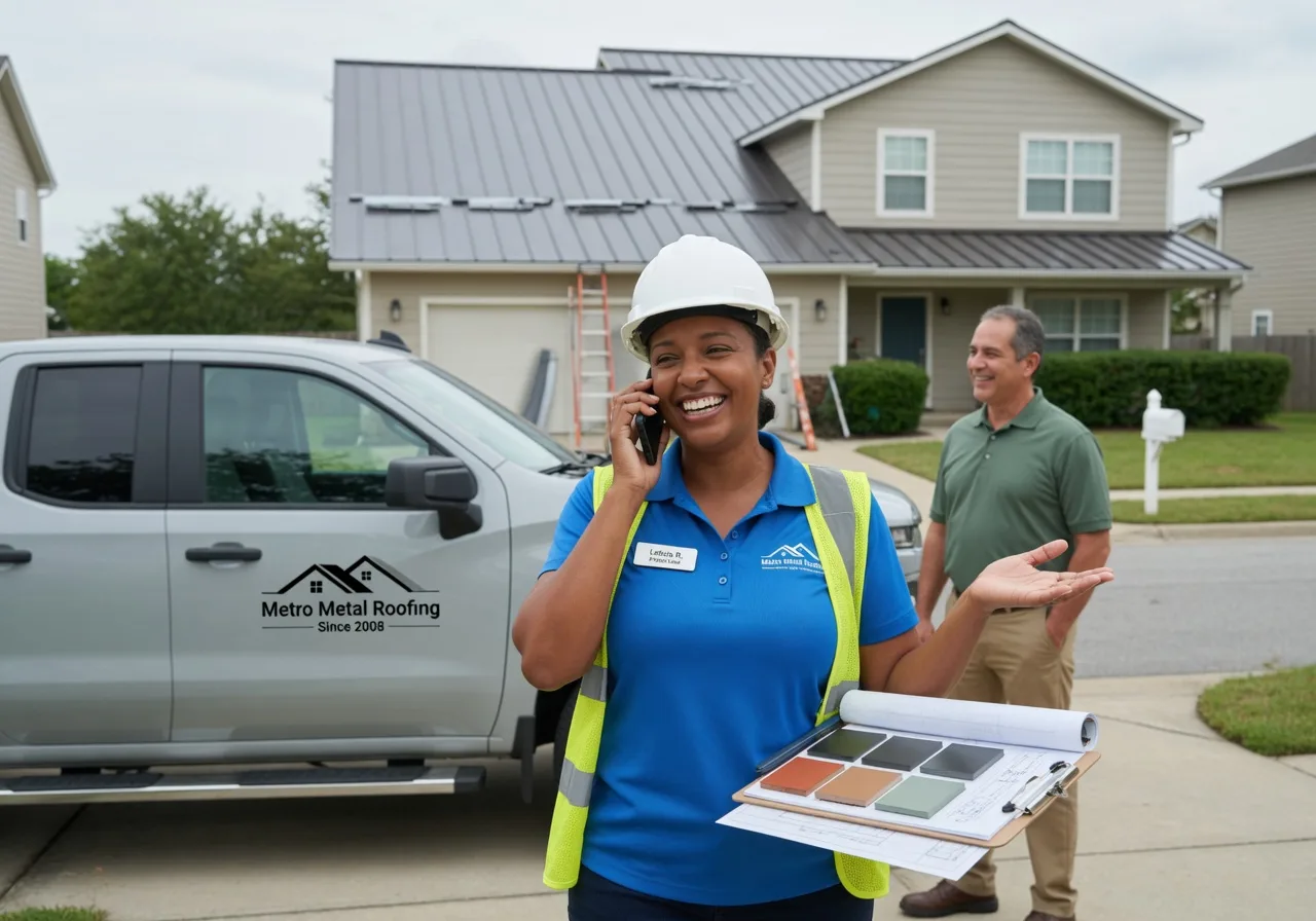 Storm Damage Metal Roof Repair in Muskegon Heights, MI